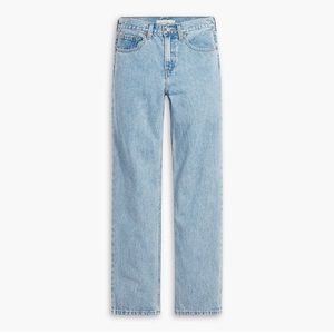 Lo Pro Levis Jeans light wash Charlie size 28 low waist straight wide leg